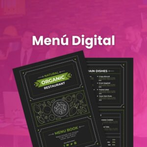 Menú Digital Empresarial